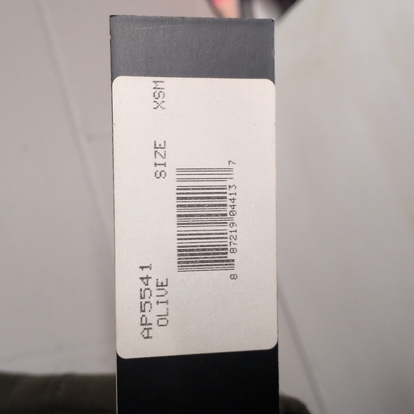 Fleet Street Ltd Women's Olive Green Pea Coat Size XS NWT - Picture 3 of 6